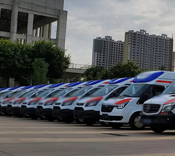 田林县服务车队展示